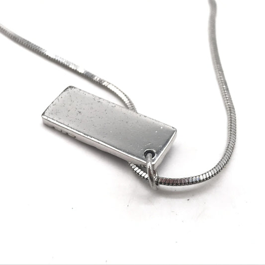 Blue Trotter Pendant Necklace