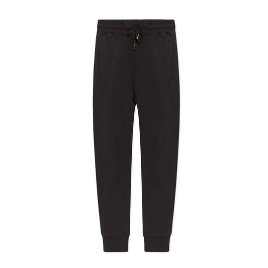 Black Cotton Joggers (Workout Pants)