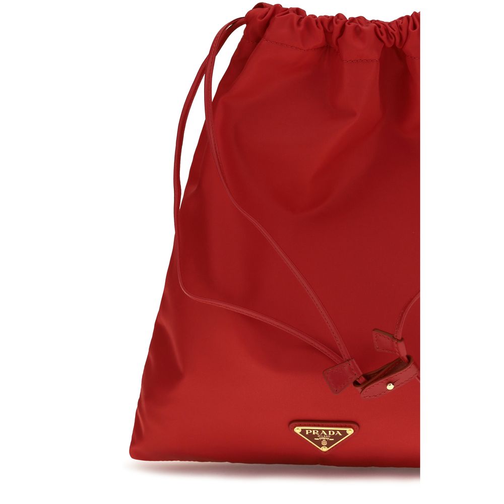 Red Polyamide Wallet