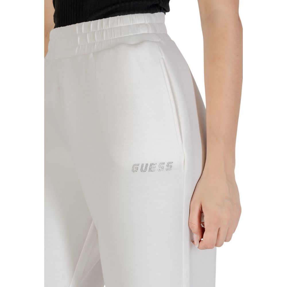 Cream Viscose Joggers (Workout Pants)