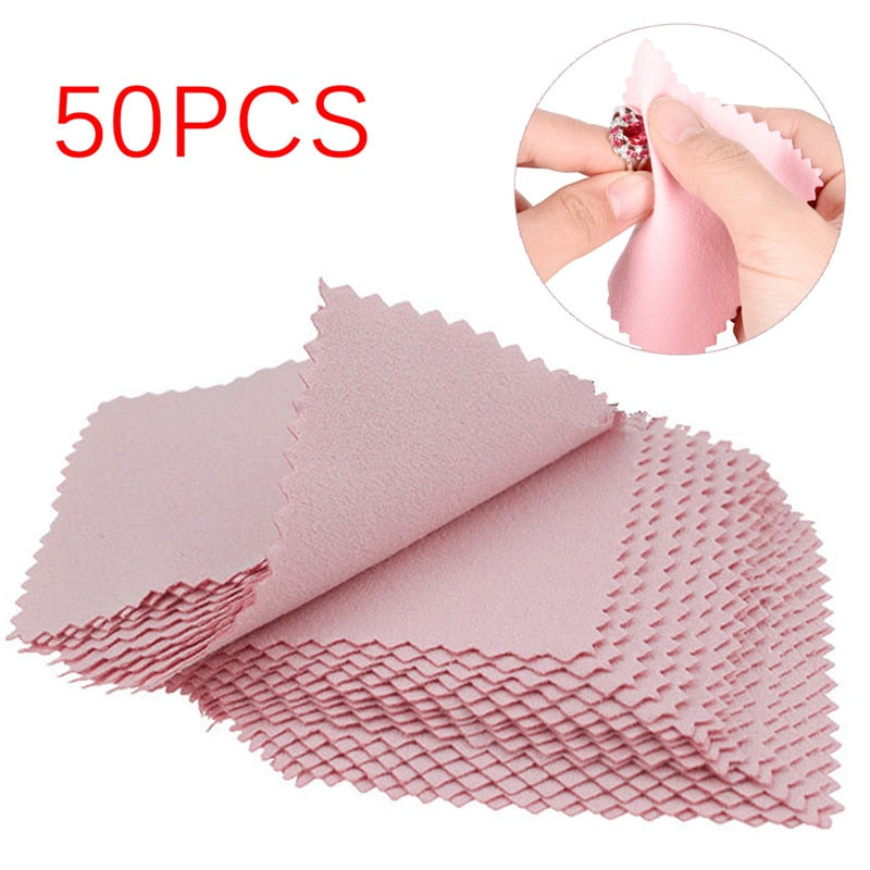 Silver Jewelry Cleaning & Polishing Cloth
