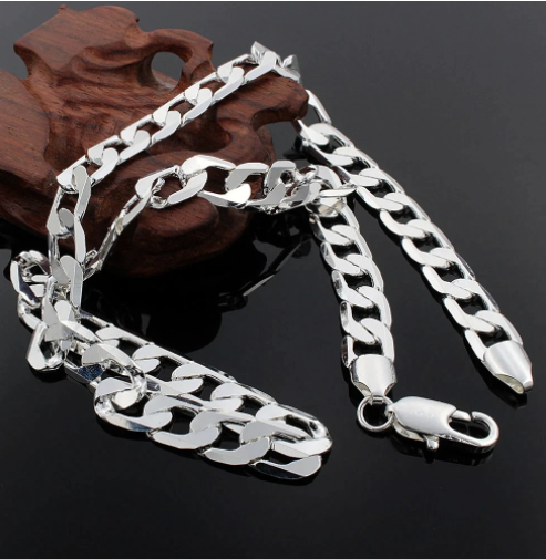 Men's 925 Sterling Silver Necklace