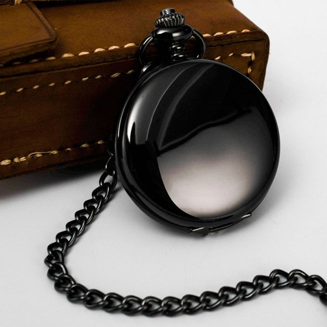 Retro Quartz Fob Pocket Dress Watch ~ Personalized Engraving