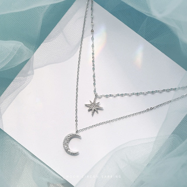 Sparkling Clavicle Chain Choker Necklace