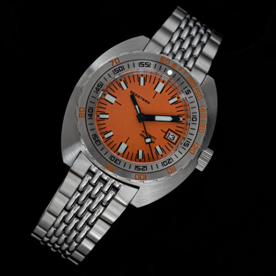 Finely made men's sport diving wristwatch