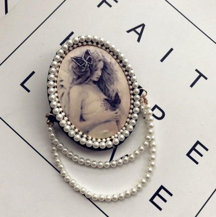 Exquisitely handcrafted retro Camellia style lapel pins and brooches.