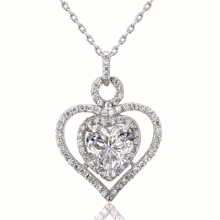 Elegant pendants, clavicle link chains, and stunning necklaces. 