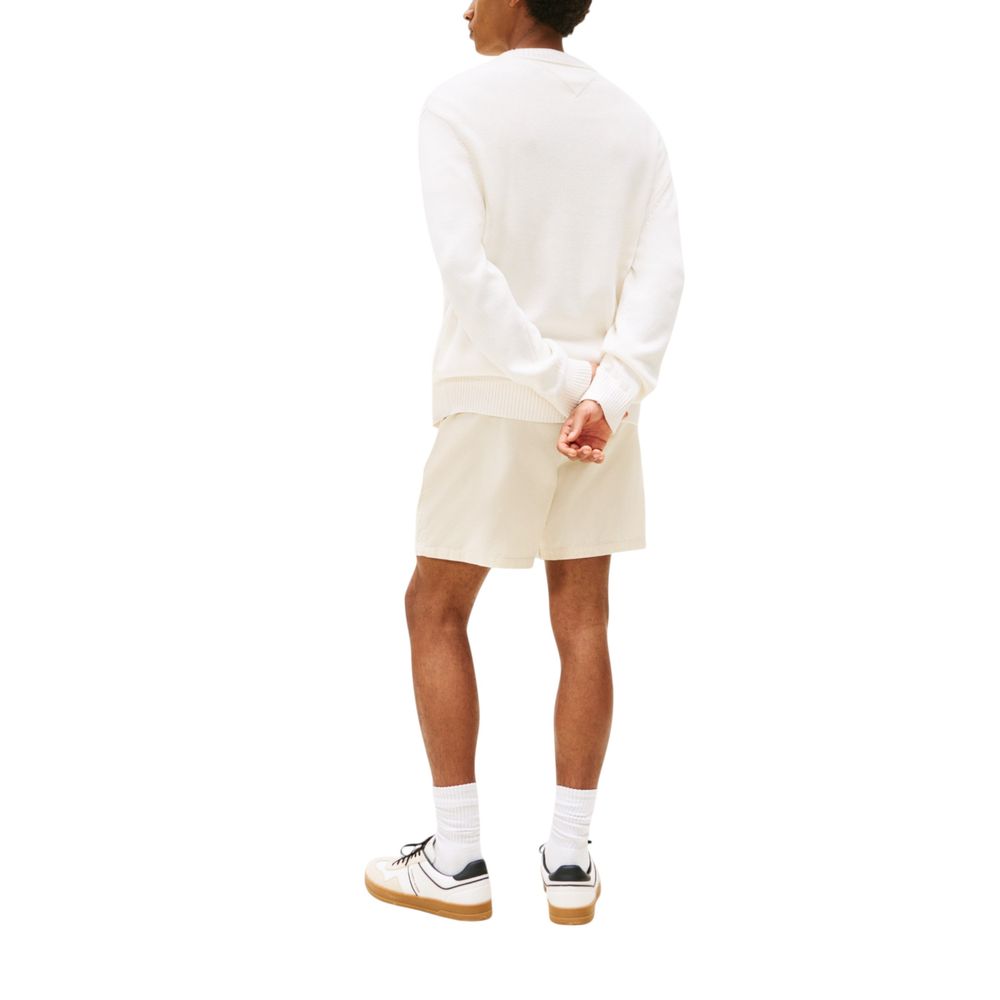 Cream Recycled Cotton Sweatshirt