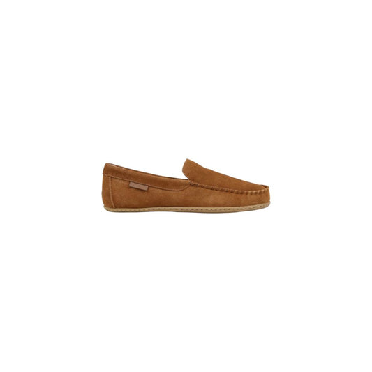 Brown Suede Leather Slippers