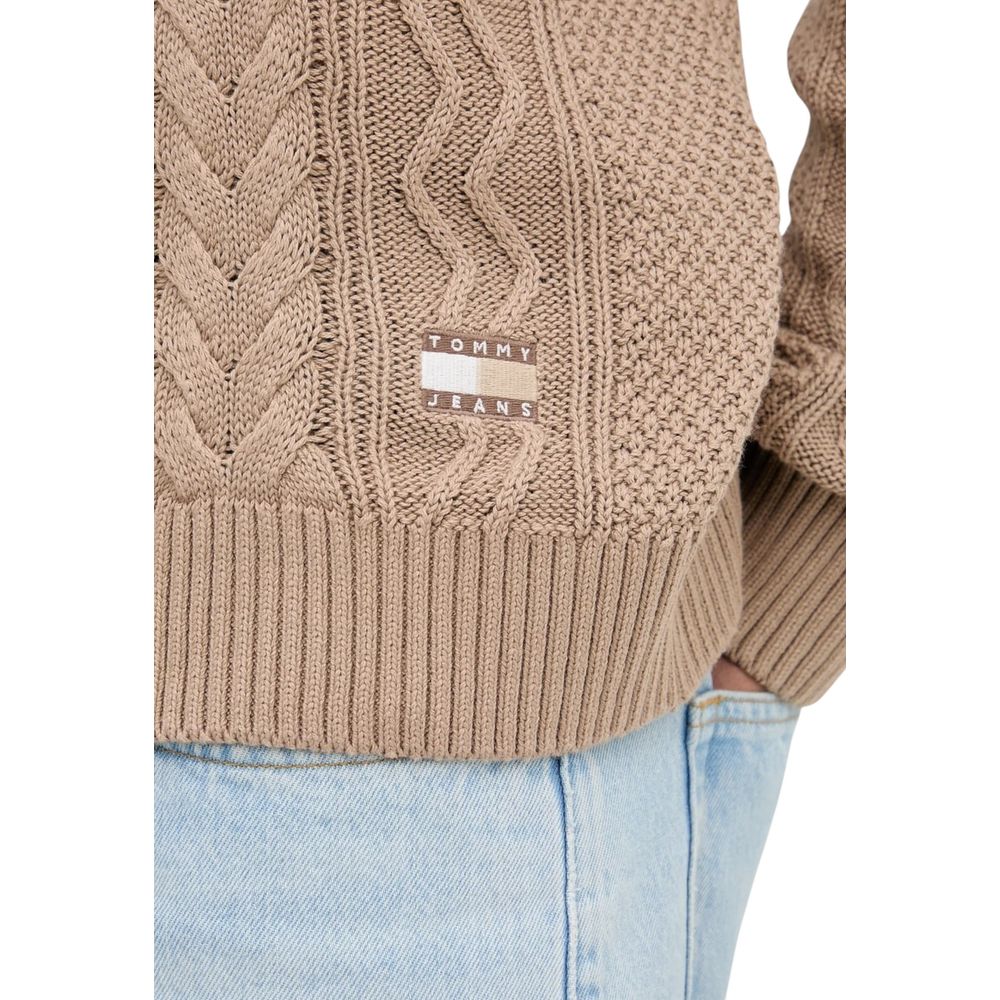 Beige Recycled Cotton Sweatshirt