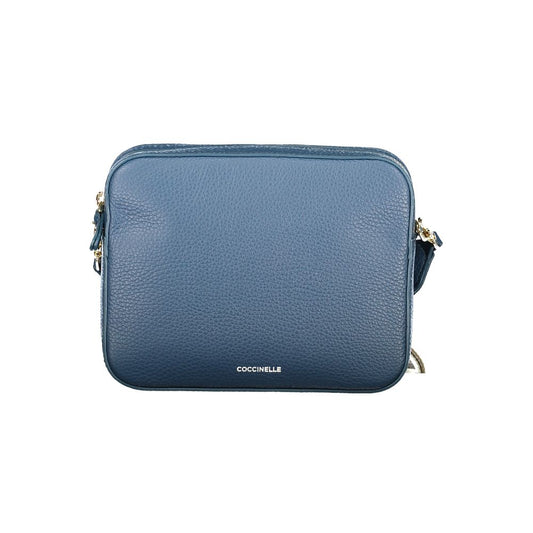 Blu Leather Women Handbag