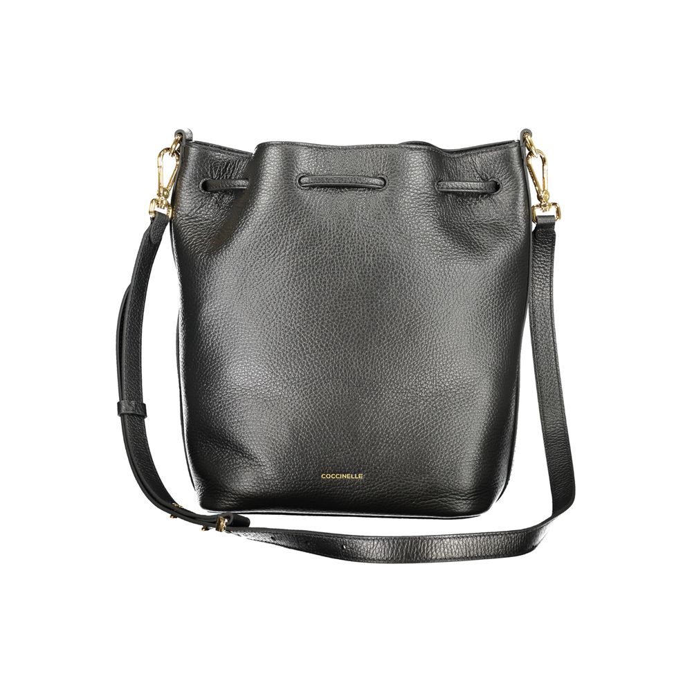 Black Leather Women Handbag