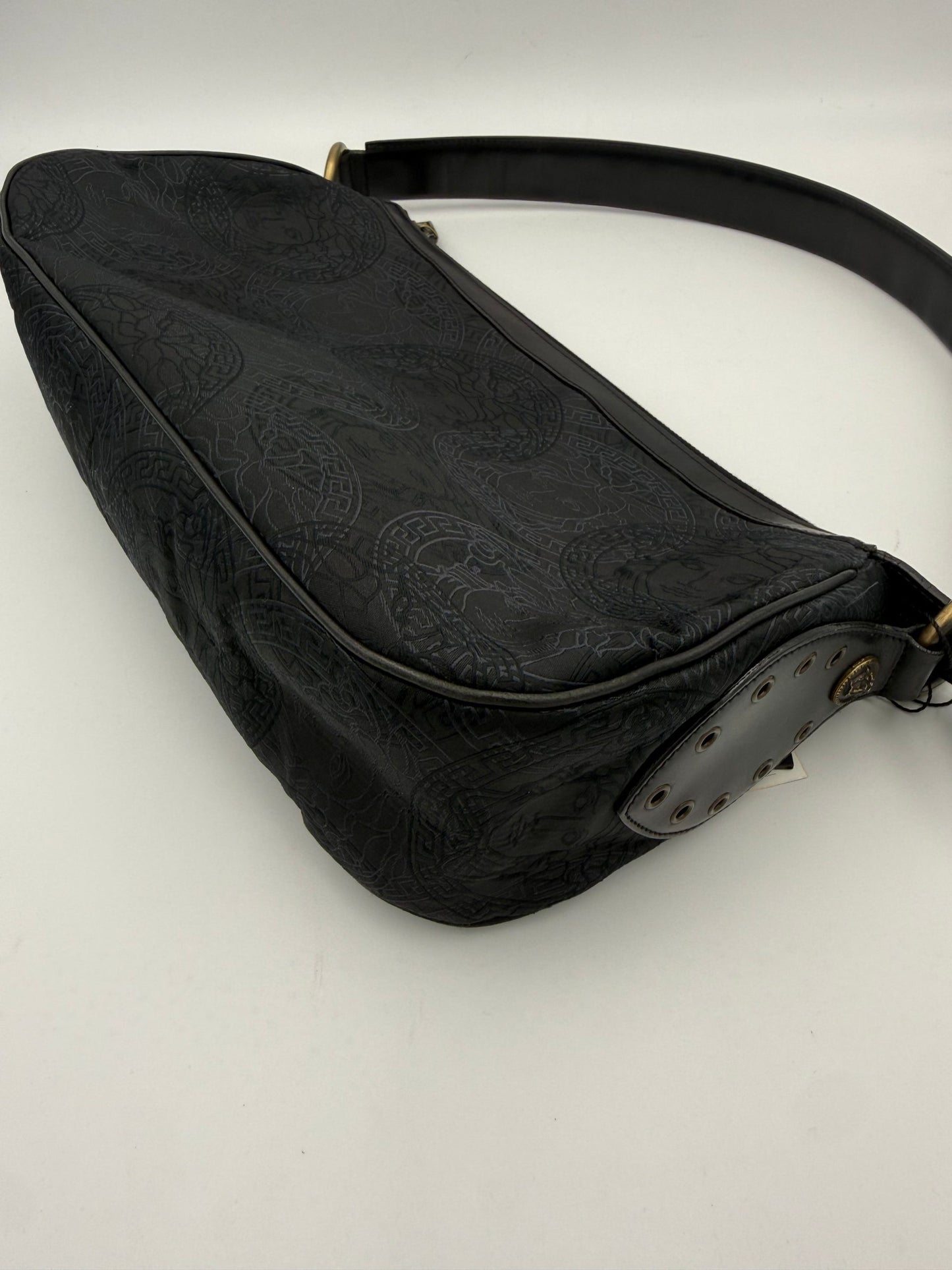VERSACE Medusa Jacquard Shoulder Bag