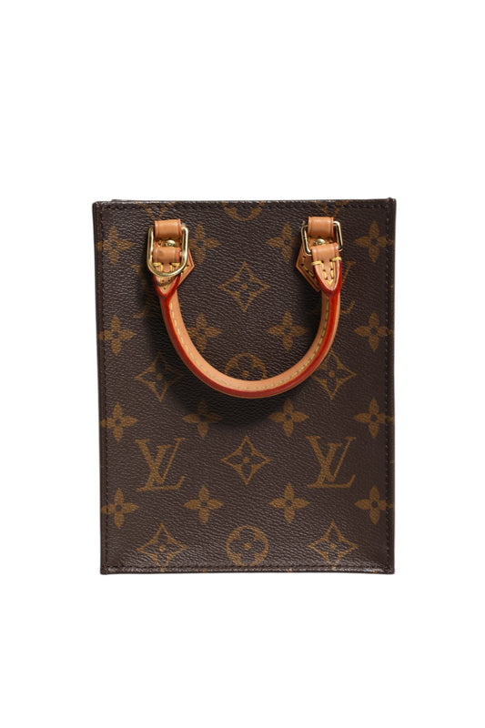 Monogram Canvas Petit Sac Plat Bag