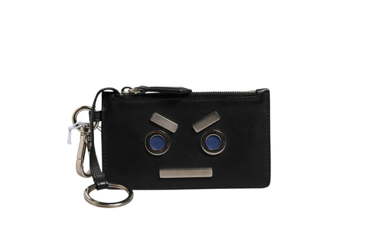 Vitello Liberty Studded Coin Pouch Key Case