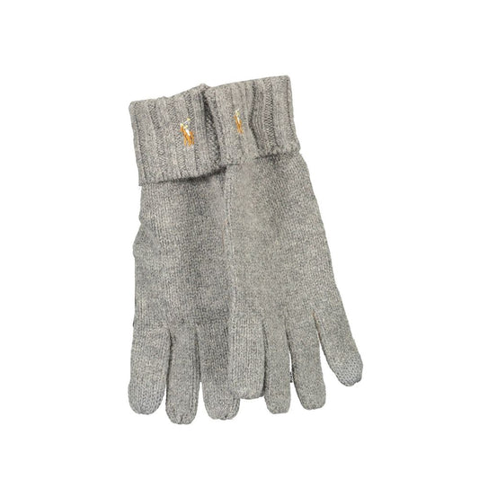 Gray Wool Men's Glove