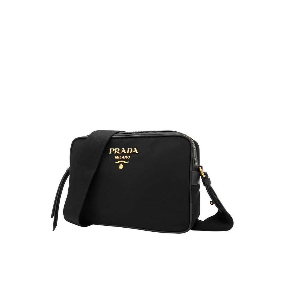 Black Nylon Shoulder Bag