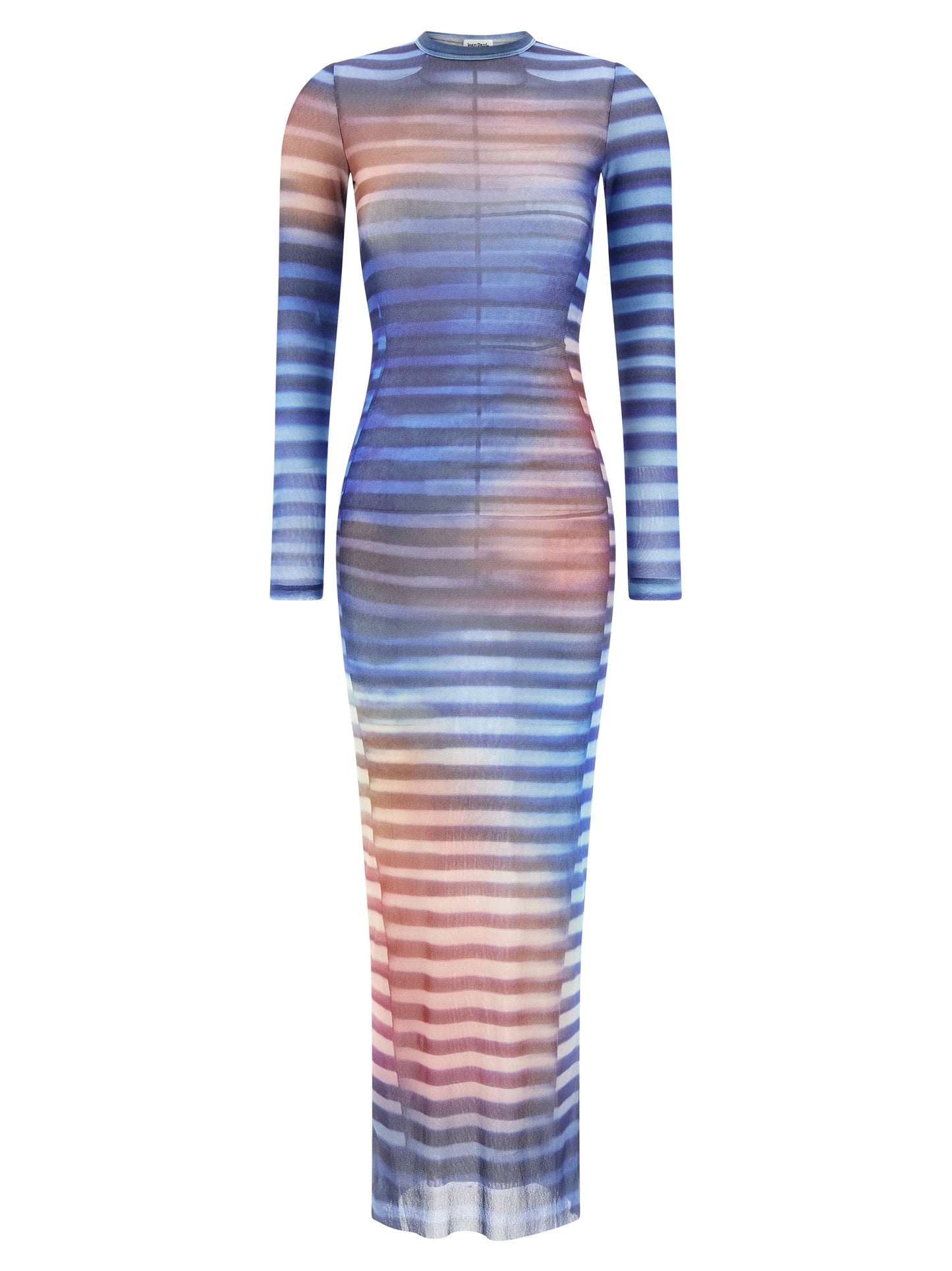 Multicolor Polyamide Long Dress