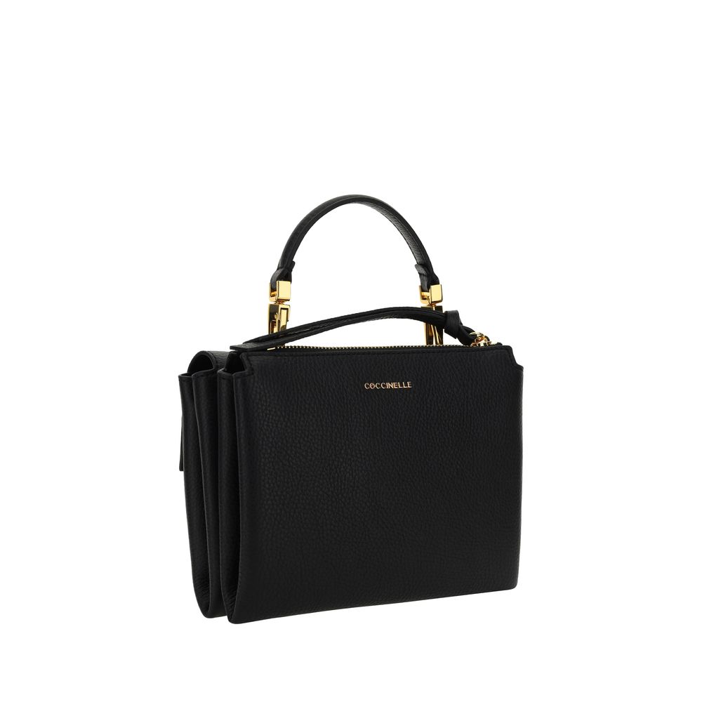 Black Calf Leather Bos Taurus Shoulder Bag