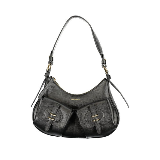 Nero Leather Women's Bag with Multiple Pockets