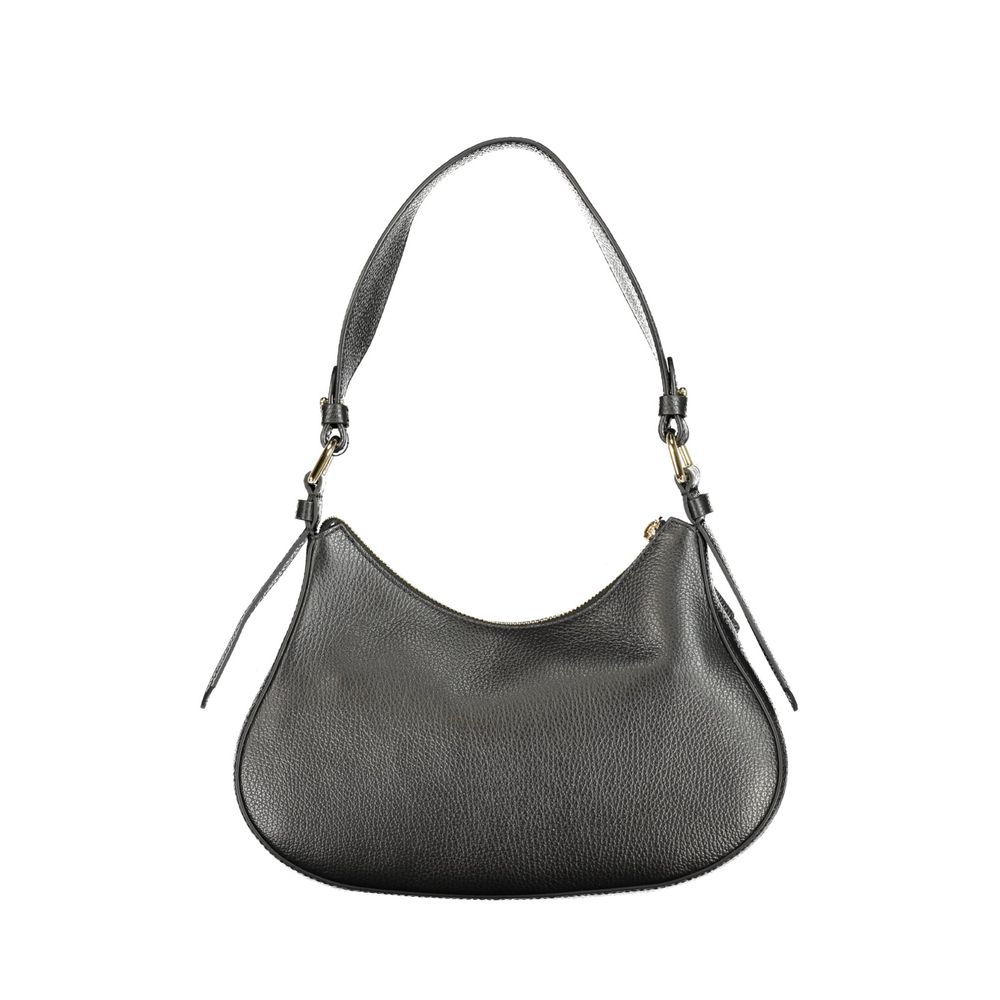 Nero Leather Women's Bag with Multiple Pockets