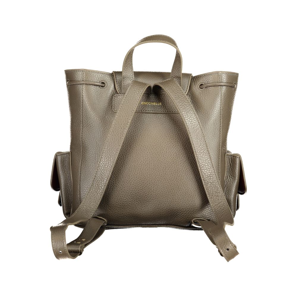 Brown Leather Women's Backpack
