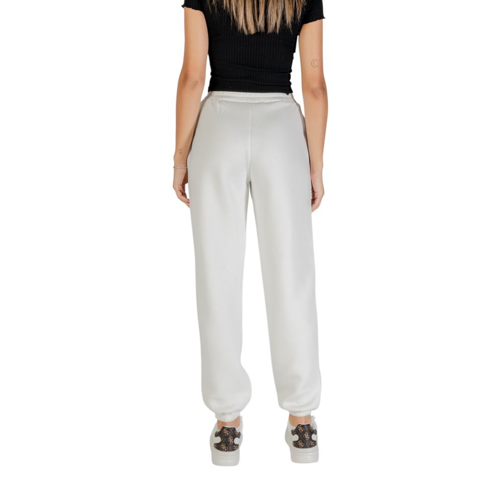 Beige Viscose Joggers (Workout Pants)