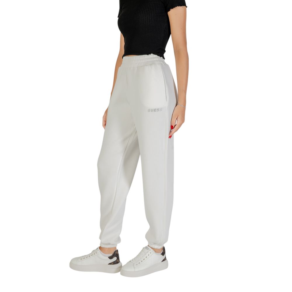 Beige Viscose Joggers (Workout Pants)