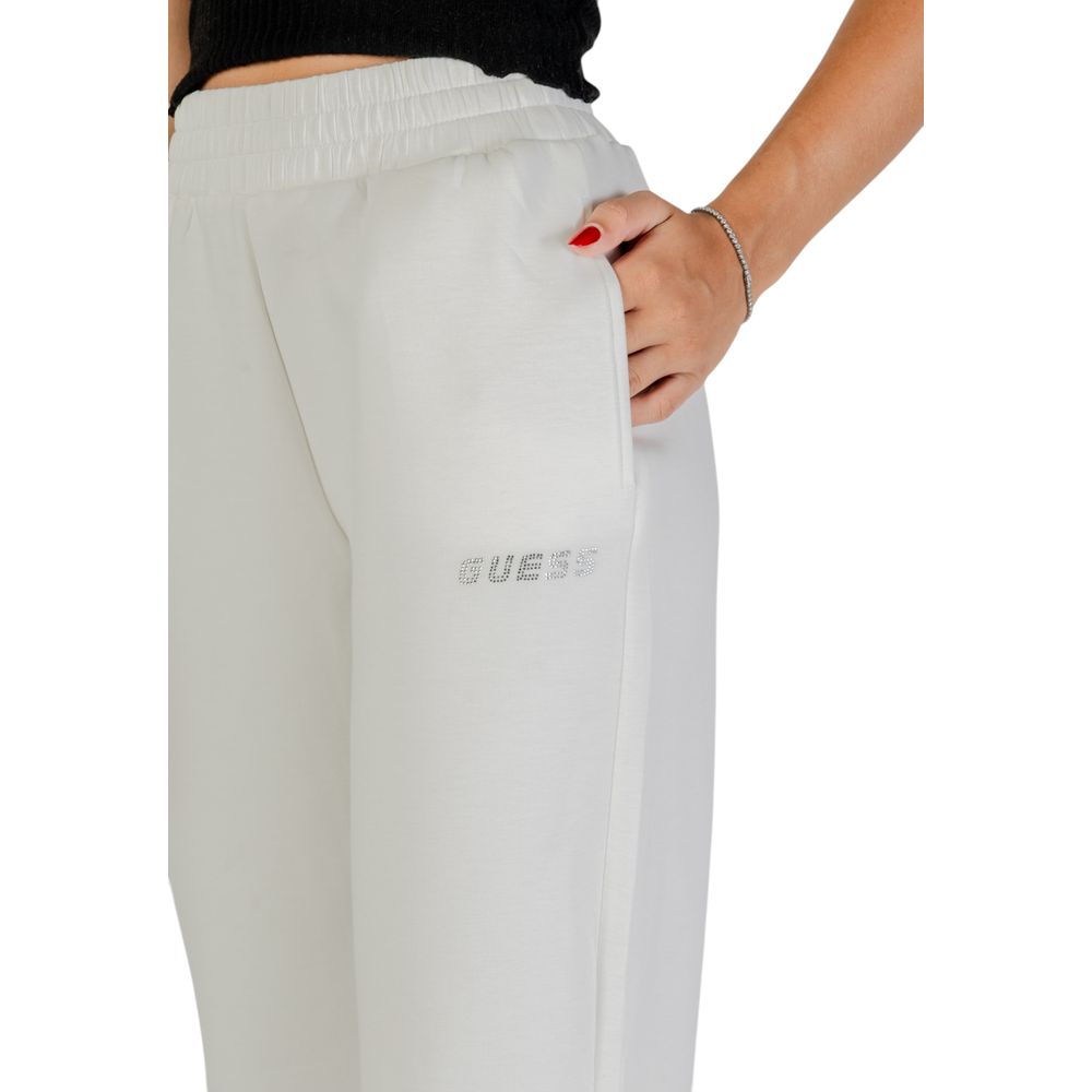 Beige Viscose Joggers (Workout Pants)