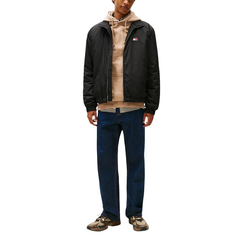 Black Recycled Polyester Jacket
