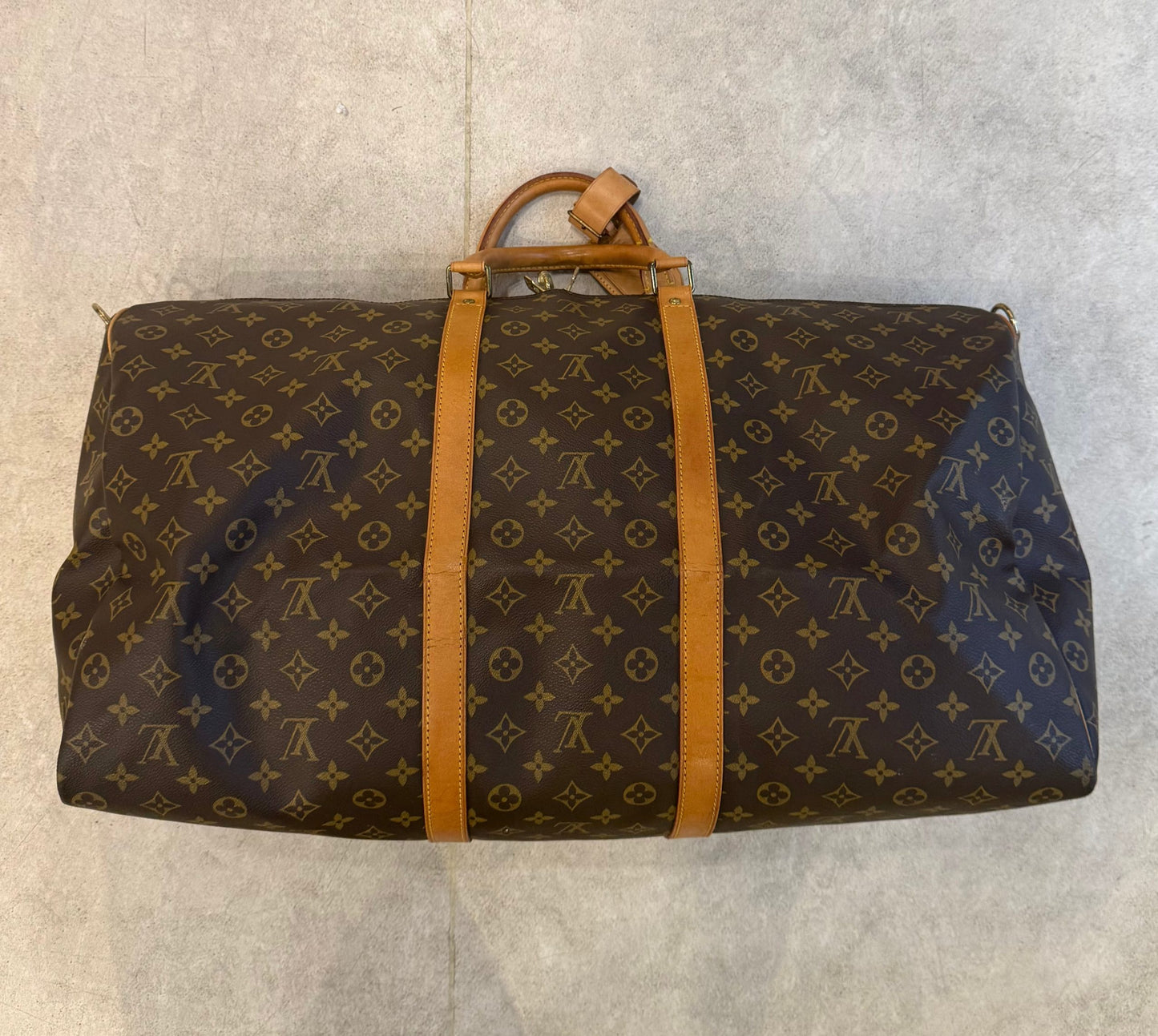 LOUIS VUITTON KEEPALL 60 Monogram with Strap