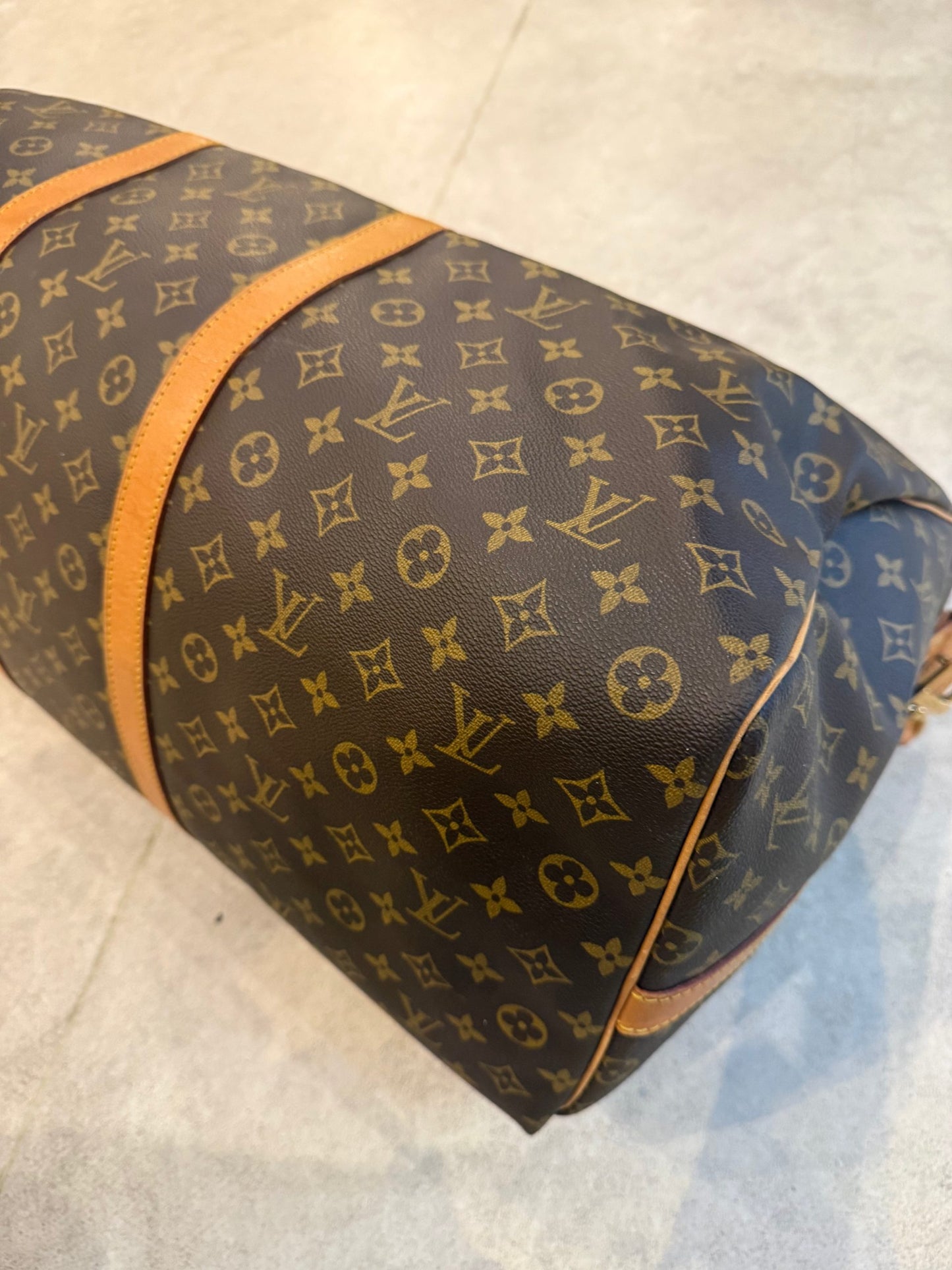 LOUIS VUITTON KEEPALL 60 Monogram with Strap