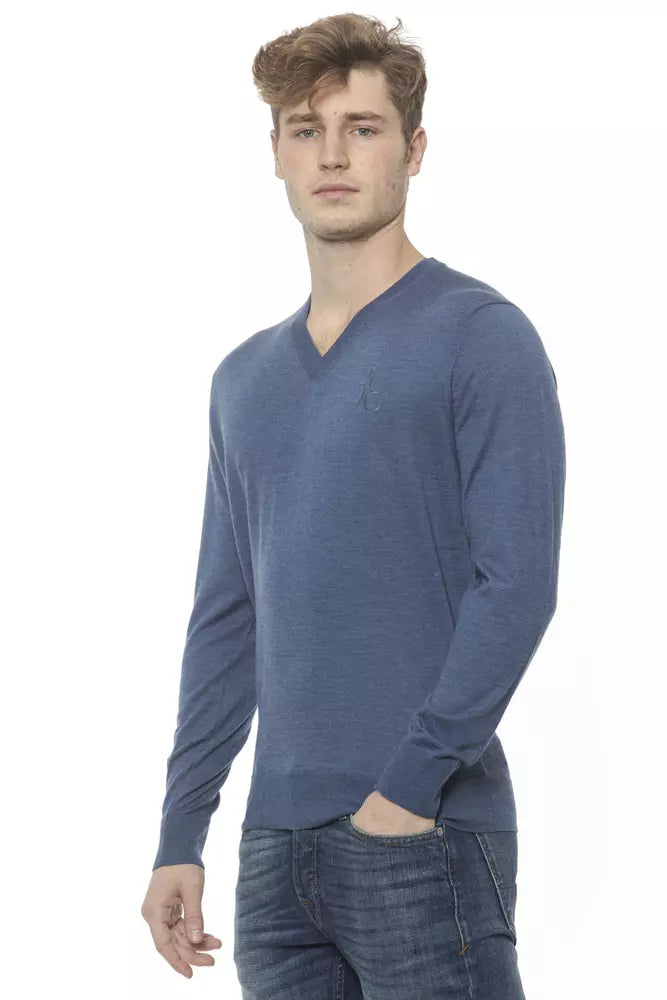 Blue Cashmere Sweater