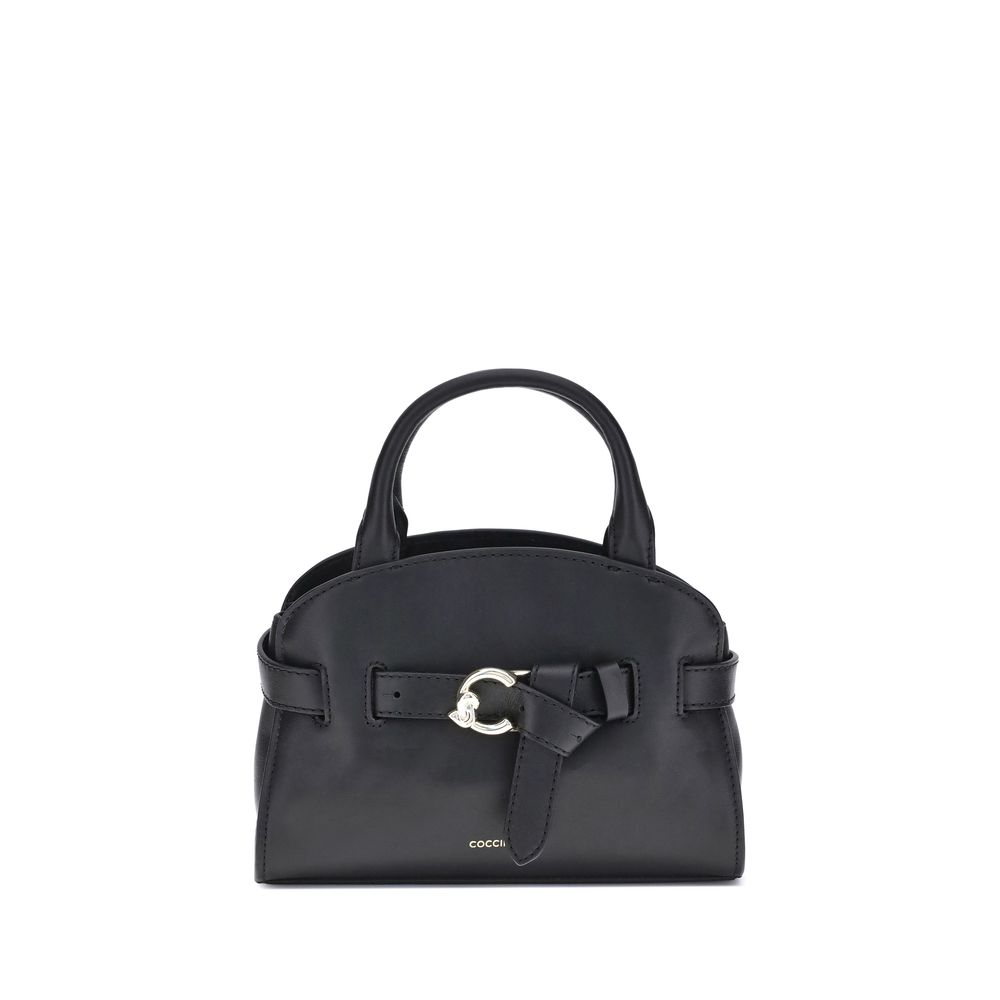 Black Calf Leather Bos Taurus Handbag