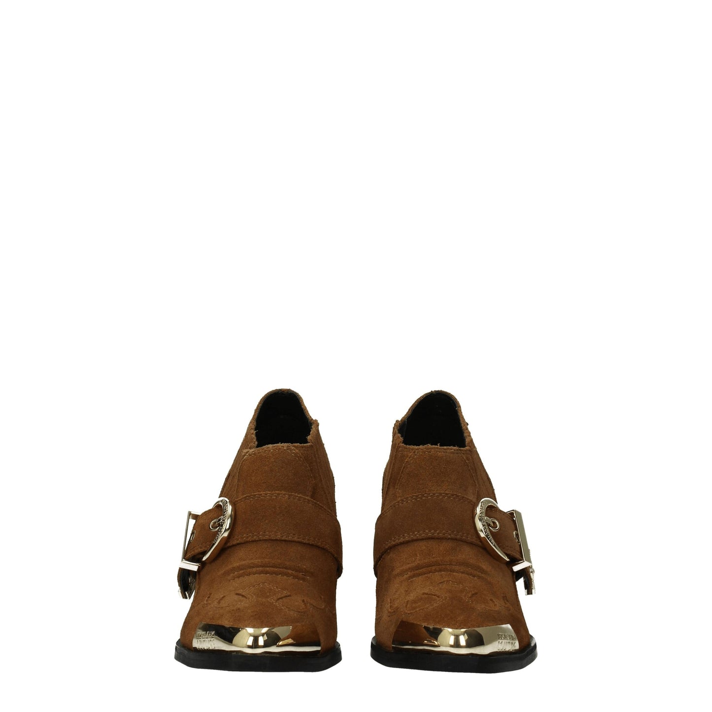 Brown Leather Ankle Boots