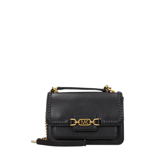 Black Leather Shoulder Bag