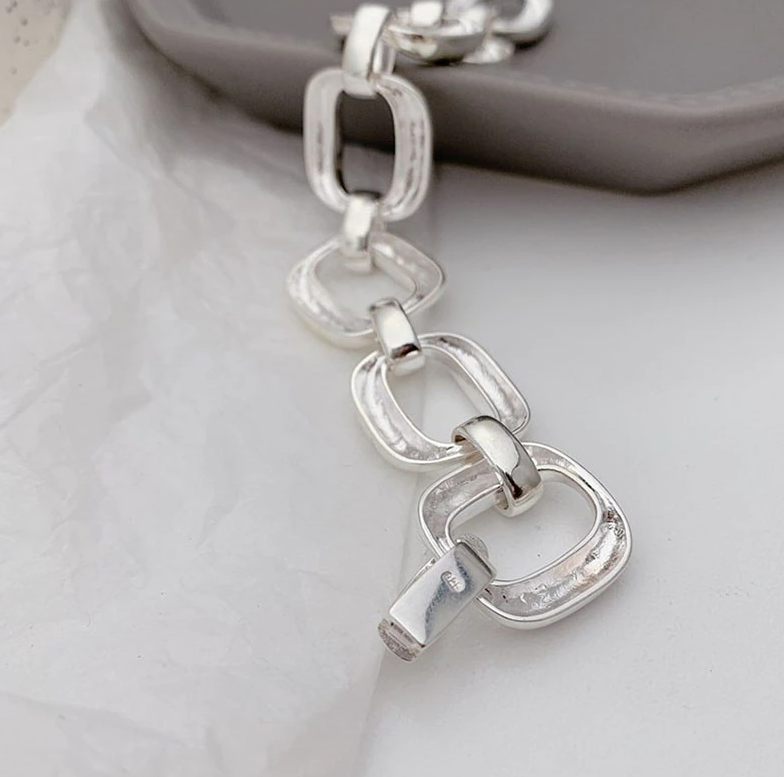 Vintage Thick Chain Bracelet for Women