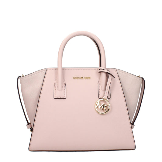 Pink Leather Handbag