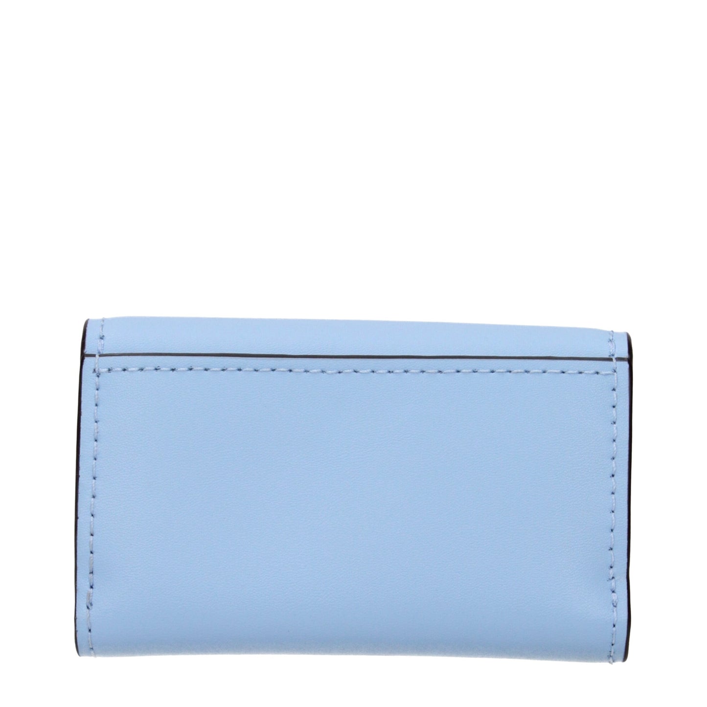Light Blue Leather Wallet