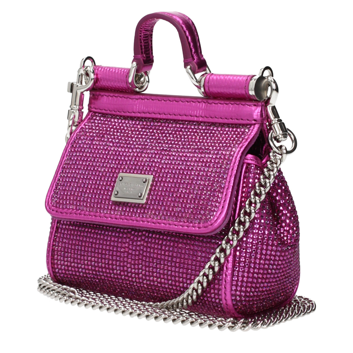 Pink Satin Handbag