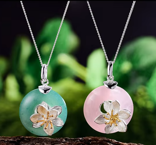 Suytable s925 Aventurine Whispers Pendant ~ only