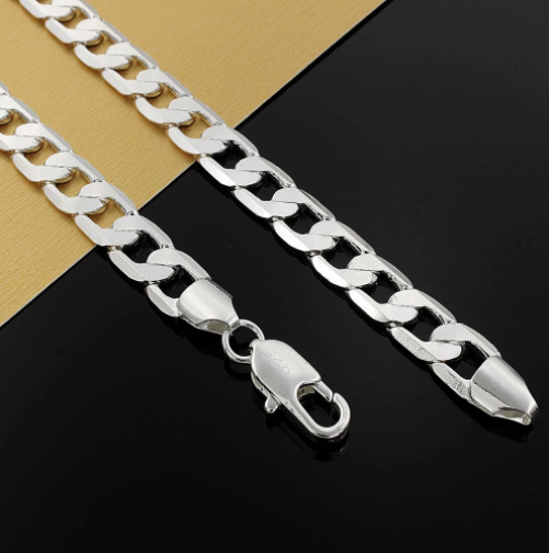 Men's 925 Sterling Silver Necklace