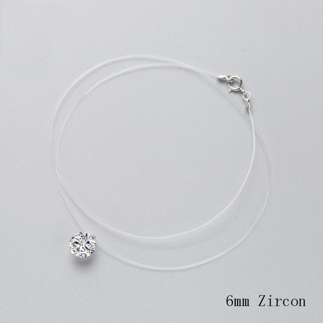 Crystal\Pearl Choker Necklace