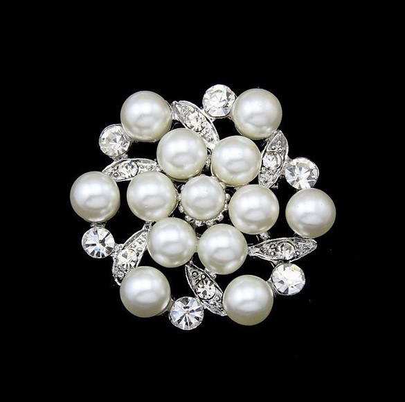 Beautiful Pearl Brooch Pin