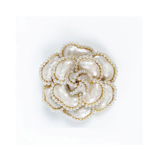 Retro Camellia Lapel Pins &  Brooches