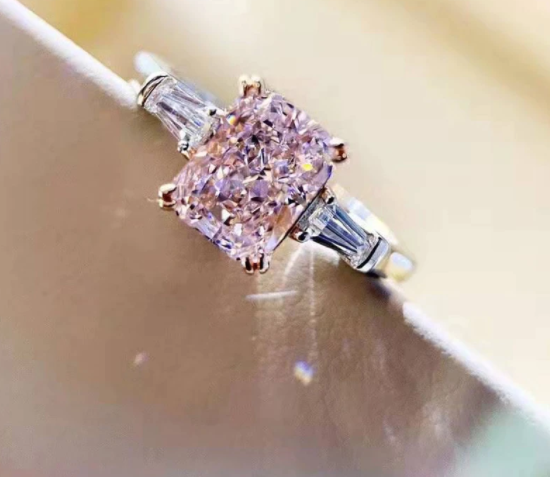 Pink 2 Carat Diamond Ring