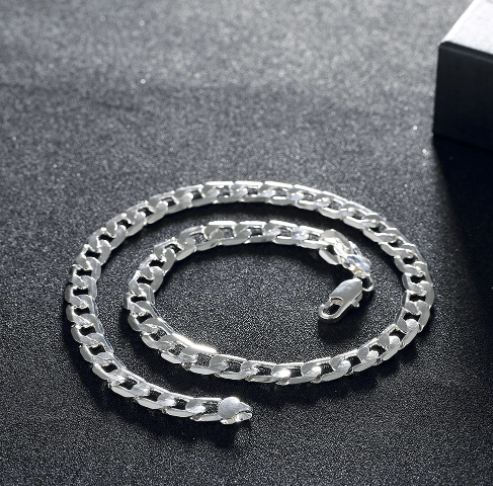 Men's 925 Sterling Silver Necklace