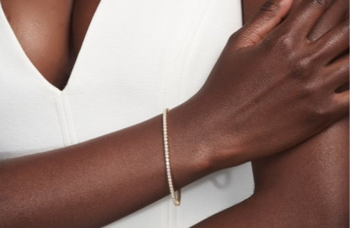 Elegant Moissanite Tennis Bracelet