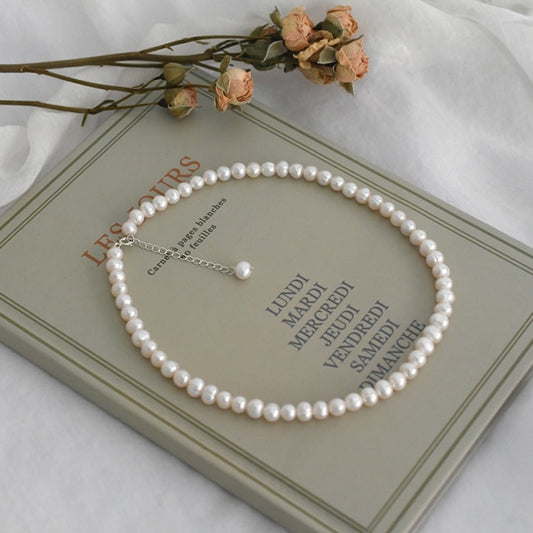 Natural Freshwater Pearl Choker Necklace